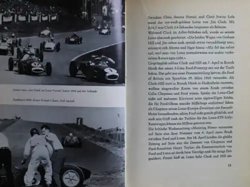 Zwickl "Jenseits von Schnell" 1968 Clark-Rennfahrer-Biografie (2972)