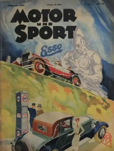 "Motor & Sport" Motor-Zeitschrift Pössneck 1929 (3067)