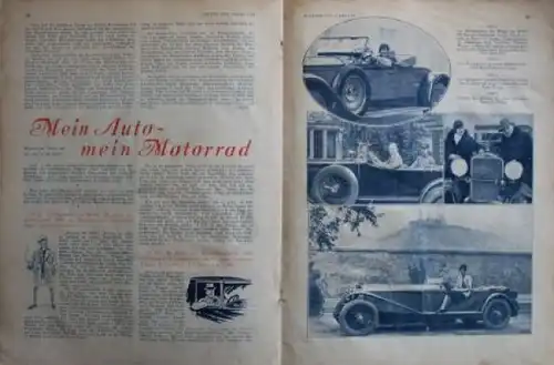 "Motor & Sport" Motor-Zeitschrift Pössneck 1929 (3067)