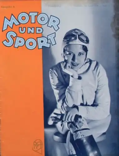 "Motor & Sport" Motor-Zeitschrift Pössneck 1935 (3069)