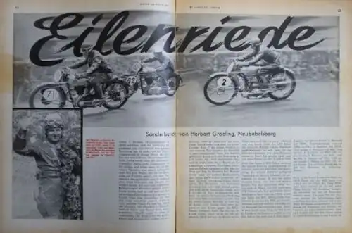 "Motor & Sport" Motor-Zeitschrift Pössneck 1935 (3069)