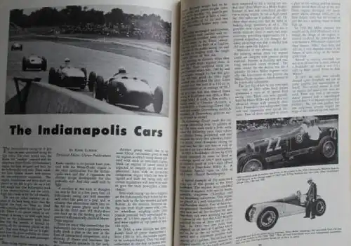 Clymer "Indianapolis 500 Mile Race" 1955 Motorsport-Historie (3080)