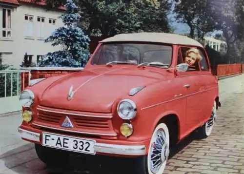 Lloyd Alexander 600 Modellprogramm 1958 Automobilprospekt (5257)