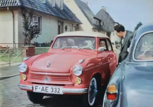 Lloyd 600 Alexander Modellprogramm 1958 Automobilprospekt (5257)