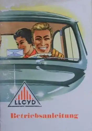 Lloyd LP 400 Betriebsanleitung 1958 (5264)