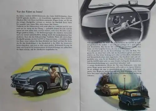 Lloyd LP 400 Betriebsanleitung 1958 (5264)