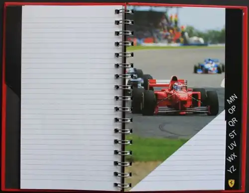Ferrari Telefonbuch 1998 Paolo Pigna Spiralbindung mit Schuber (5330)
