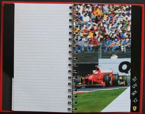 Ferrari Telefonbuch 1998 Paolo Pigna Spiralbindung mit Schuber (5330)