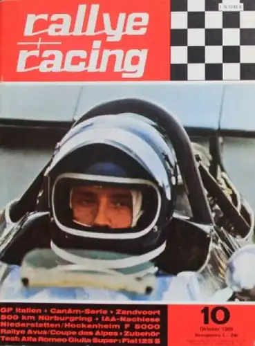 "Rallye Racing" Motorsport-Zeitschrift 1969 (5337)