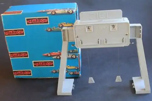 Stabocar Rundenzähler für Rennbahn 1965 in Originalkarton (5409)