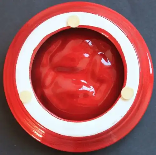 Ferrari Aschenbecher 1980 Keramik mit Logo (5412)