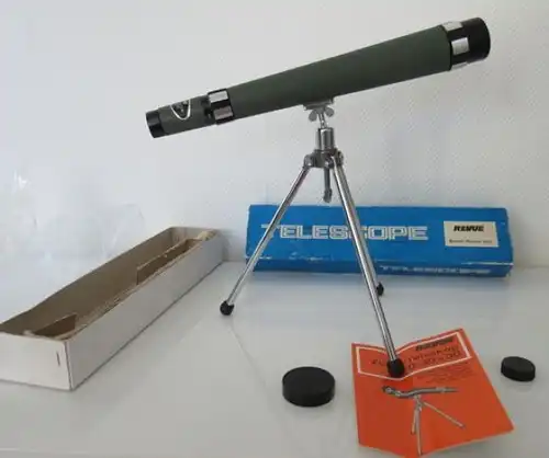 Revue Telescope 4006 mit Stativ 1980 in Originalbox (5438)