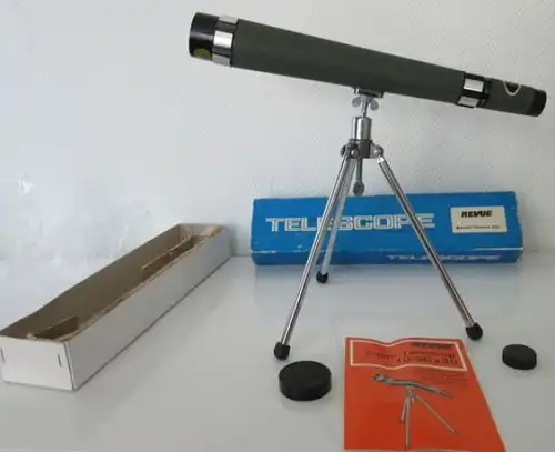 Revue Telescope 4006 mit Stativ 1980 in Originalbox (5438)