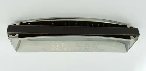 Hohner Mundharmonika 1960 "Unsere Lieblinge" Metall (5442)