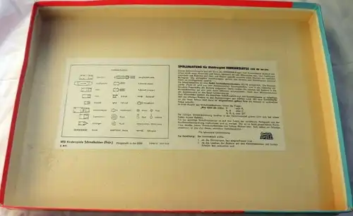 Gordon-Spiel "Verkehrslotse" 1966 elektronisches Brettspiel in Originalkarton (5457)