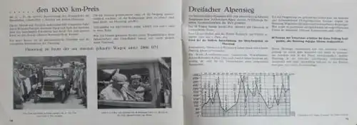 Hanomag Modellprogramm 1932  "Der Hanomag-Fahrer spricht...!" Automobilprospekt (5590)