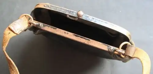 Straßenbahnschaffner Ledertasche 1910 mit Tragegurt (6000)