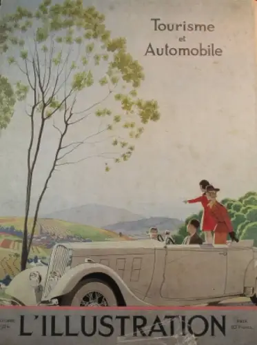 "L'Illustration - L'Automobile et le Tourisme" 1934 Automobil-Magazin (9832)