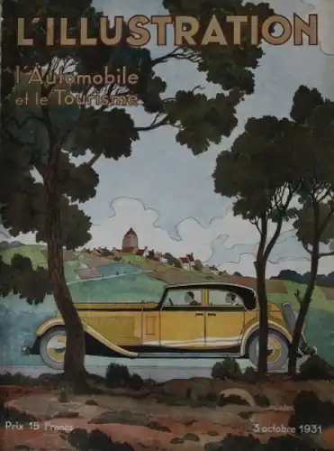 "L'Illustration - L'Automobile et le Tourisme" 1931 Automobil-Magazin (2483)