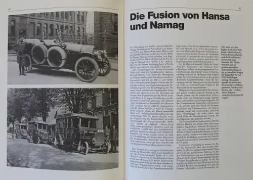 Kubisch "Borgward war nicht der Anfang; Hansa-Lloyd Automobile" Borgward-Hansa-Historie 1986 (5851)