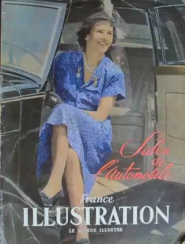 "Illustration - Salon de l'automobile" 1949 Automobil-Magazin (4361)