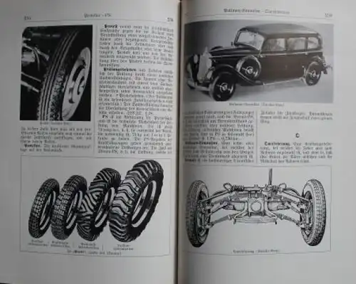 Georges "Wörterbuch der Kraftfahrt" Fahrzeugtechnik 1938 (6364)