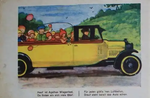"Töff-Töff !!" Automobil-Kinderbuch 1927 (6373)