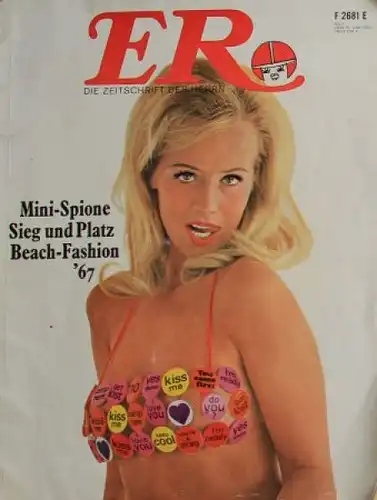 "ER die Zeitschrift des Herren" Gesellschaftsmagazin 1967 (6381)