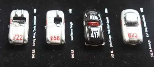 Mercedes-Benz Modellbox 1955 "Mille Miglia Erfolge" mit 4 Mercedes-Rennfahrzeugen (6440)