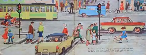"Gute Reise" Kinder-Verkehrsbuch 1958 (6454)