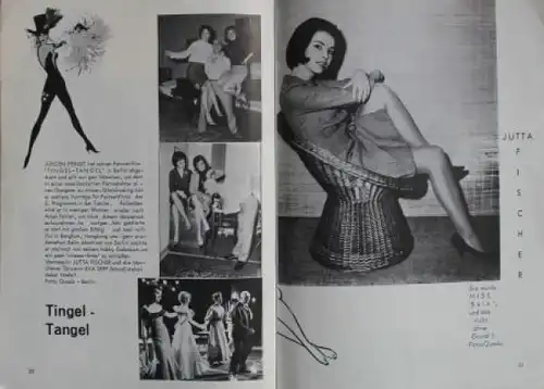 "Fit - Das internationale Magazin" 1963 Gesellschaftsmagazin zwei Ausgaben (6495)