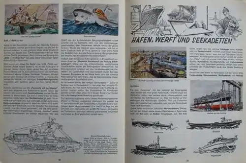 Herba Sammelbilder "Lokomotiven und Eisenbahnen" und  "Schiffe" 2 Sammelalben 1978 (5612)
