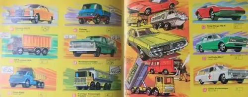 Matchbox Superfast "Sammler Katalog Deutsche Ausgabe" Spielzeug-Katalog 1970 (1157)