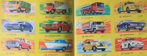 Matchbox Superfast "Sammler Katalog Deutsche Ausgabe" Spielzeug-Katalog 1970 (1157)