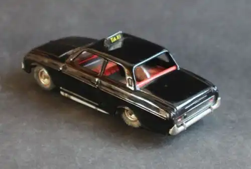 CKO Kellermann Ford Taunus 17M Taxi 1970 Blechmodell mit Friktionsantrieb (5636)