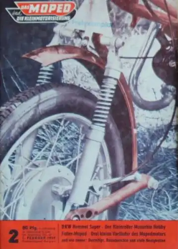 "Das Moped und die Kleinmotorisierung" Kleinfahrzeug-Zeitschrift 1959 (5659)