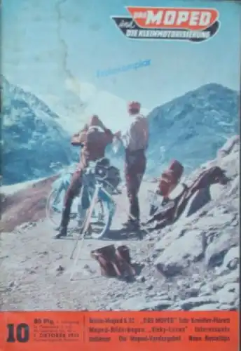 "Das Moped und die Kleinmotorisierung" Kleinfahrzeug-Zeitschrift 1958 (5670)