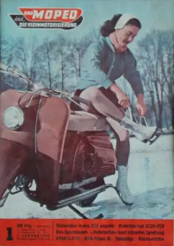 "Das Moped und die Kleinmotorisierung" Kleinfahrzeug-Zeitschrift 1959 (5672)