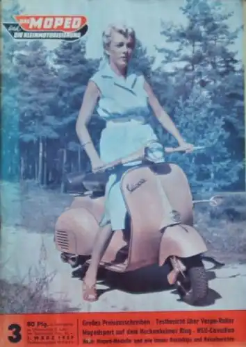 "Das Moped und die Kleinmotorisierung" Kleinfahrzeug-Zeitschrift 1959 (5673)