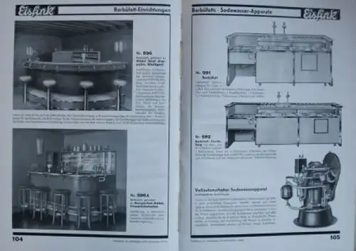 Eisfink Kühlmaschinen-Werbekatalog 1935 Industrie-Jahrbuch (5692)