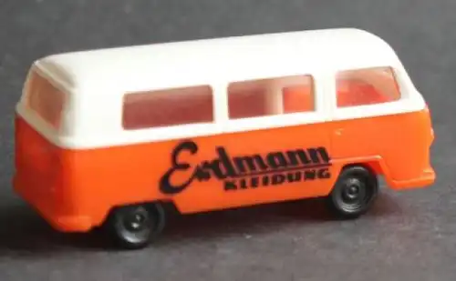 Jean Volkswagen Bus T2 Erdmann 1970 Werbe-Plastikmodell (5840)