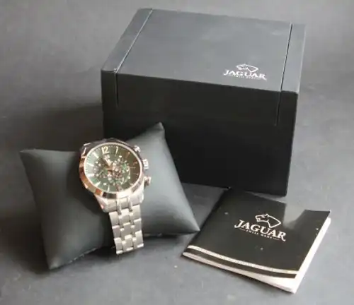 Jaguar Festina-Armbanduhr 2002 Swiss-Made in Originalbox (5862)