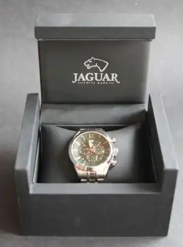 Jaguar Festina-Armbanduhr 2002 Swiss-Made in Originalbox (5862)