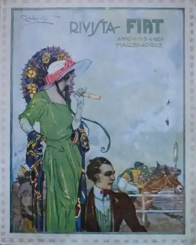 "Fiat Rivista" FIAT-Firmenzeitschrift 1924 (5901)