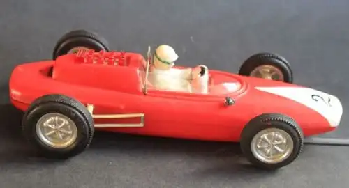Marx Toys Cooper Formel 1 Rennwagen 1963 Plastikmodell mit Fernsteuerung (5905)