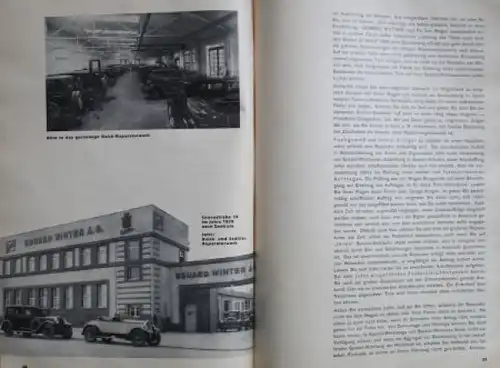 Krafthand "Eduard Winter AG - Generalvertretung der Adam Opel" Opel-Historie 1930 (5925)