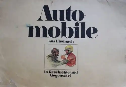 IFA VEB Automobilwerke "Automobile aus Eisenach" 1975 Automobilprospekt-Mappe (5936)