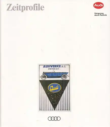 Kirchberger "Zeitprofile" Audi-Historie 1992 (5937)