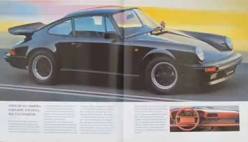 Porsche Modellprogramm 1987 "Willkommen in der Porschewelt" Automobilprospekt (5979)