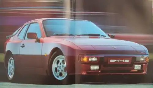 Porsche 924 - 944 Turbo Modellprogramm 1987 Automobilprospekt (5992)